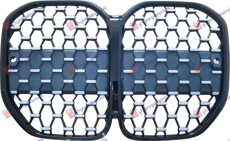 PVC maska dijamant crna/srebrna/crna (2 SENZORA)