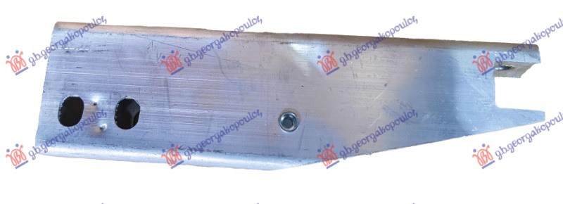 Nosač šine prednjeg branika donji (UNUTRASNJI) aluminijum L