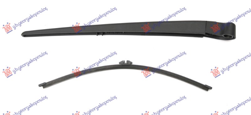 Zadnji brisač komplet 390mm