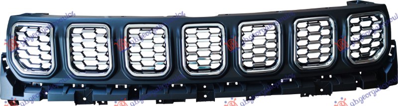 PVC maska crna (HROM OKVIR) (SET 7 DELOVA)