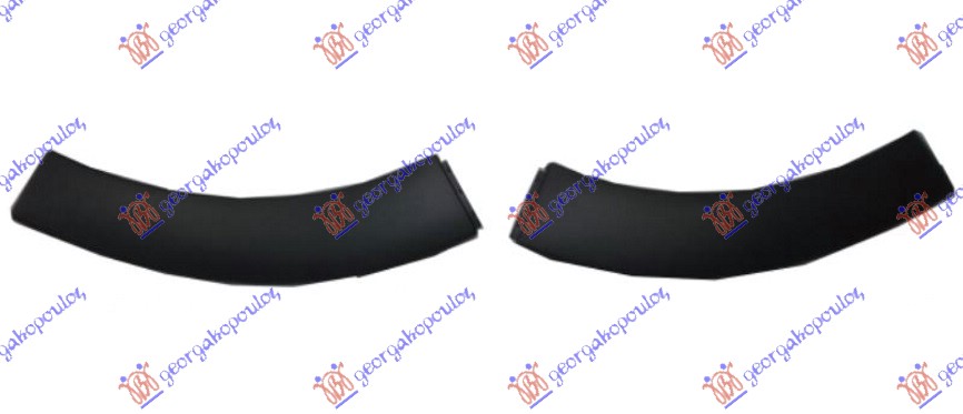 Rub plastični prednjeg branika (SET 2 KOM)