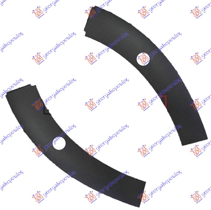 Rub plastični prednjeg branika (SET 2 KOM) (PDC SENZOR)