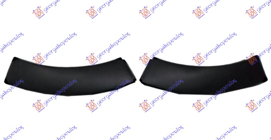 Rub plastični zadnjeg branika (SET 2 KOM)
