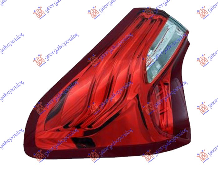 Stop lampa spoljašnja crna LED (MARELLI) L