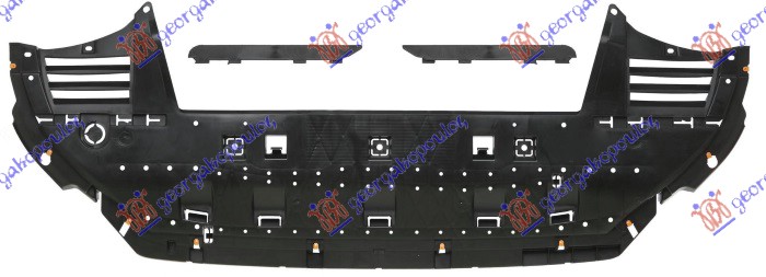Zaštita motora ispod branika (SPOJLER 25mm) plastična