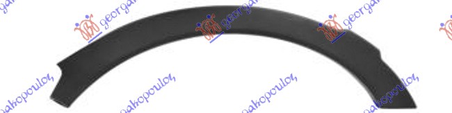 Rub plastični zadnjeg branika (STEPWAY) L