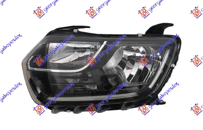 Far (H7/H1) sa LED dnevnim svetlom (TYC) L