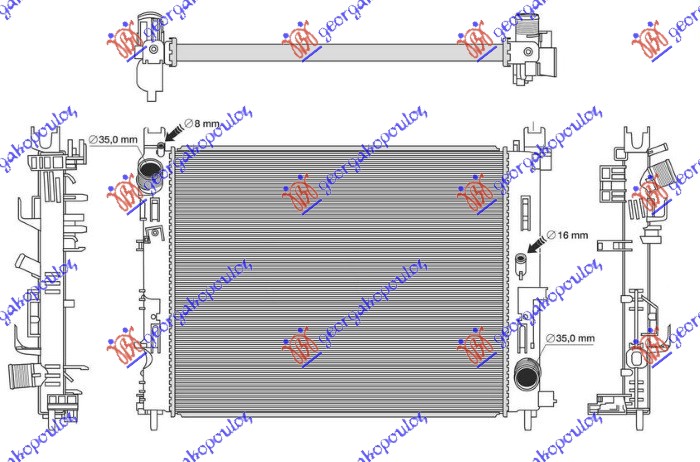 Hladnjak motora 1.5 dci dizel (MANUELNI) (510x404)
