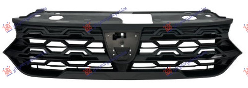PVC maska crna (4 CRNE LAJSNE) (PERFORMANCE) (STARI ZNAK)