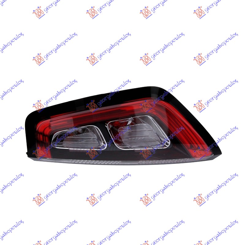 Stop lampa LED (SA NOSACEM SIJALICE) (SPORT) crni okvir (MARELLI) D