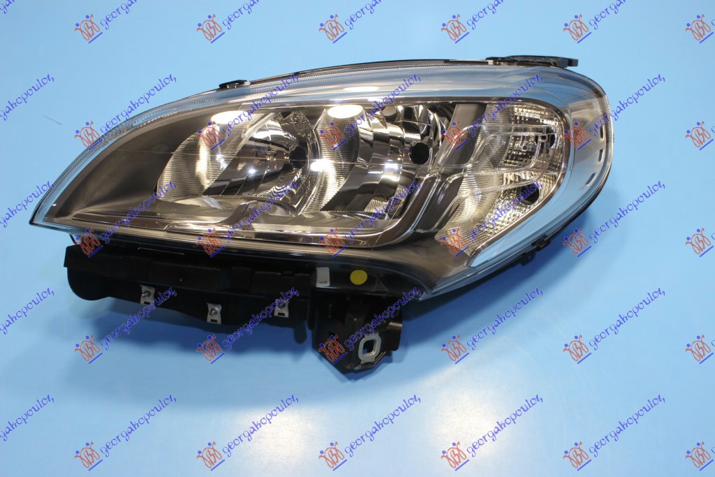 Far električni sivi (H7/H7) (DEPO) L