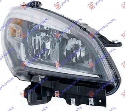 Far električni sivi (H7/H7) (TURKEY) D