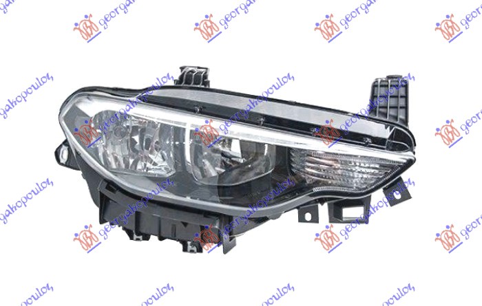 Far električni crni (H7/H15) (MARELLI) D