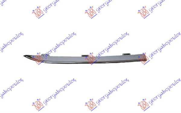 Lajsna PVC maske gornja hrom D