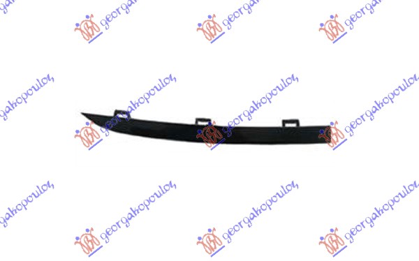 Lajsna PVC maske gornja crna D