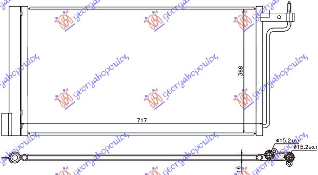 Hladnjak klime 1.6 benzin - 2.0 dizel (695x358)