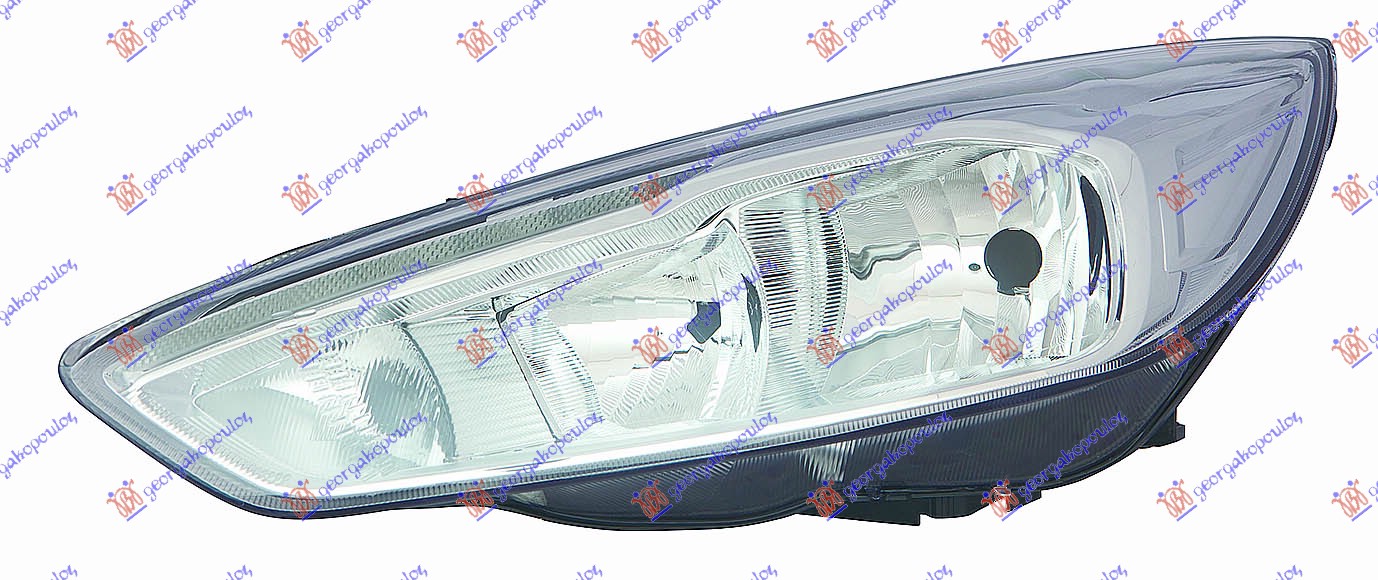 Far električni (H7/H1) sa LED dnevnim svetlom (SA MOTOROM) (DEPO) L