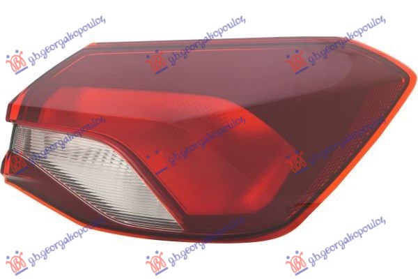 Stop lampa spoljašnja 5 vrata crna (DEPO) D