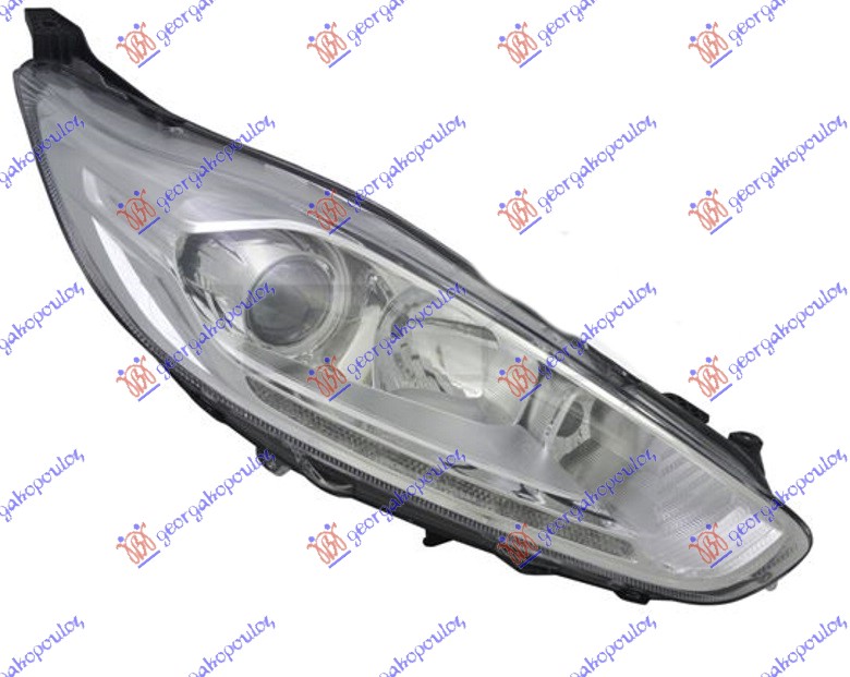 Far projektor (H1/H7) sa LED dnevnim svetlom (TYC) D
