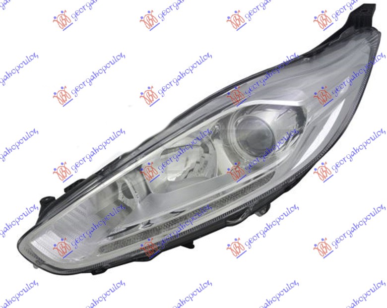 Far projektor (H1/H7) sa LED dnevnim svetlom (TYC) L