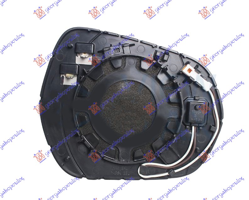 Staklo retrovizora sa grejačem (MRTAV UGAO) (KONVEKSNO) L