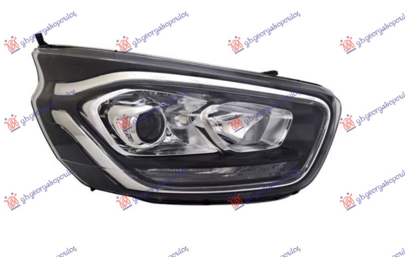 Far električni (H7/H1) sa LED dnevnim svetlom (DEPO) D