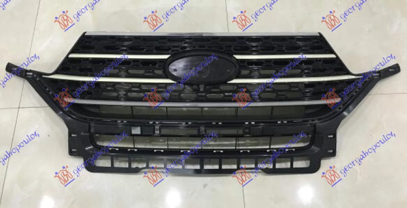 PVC maska crna (5 HROM LAJSNI)