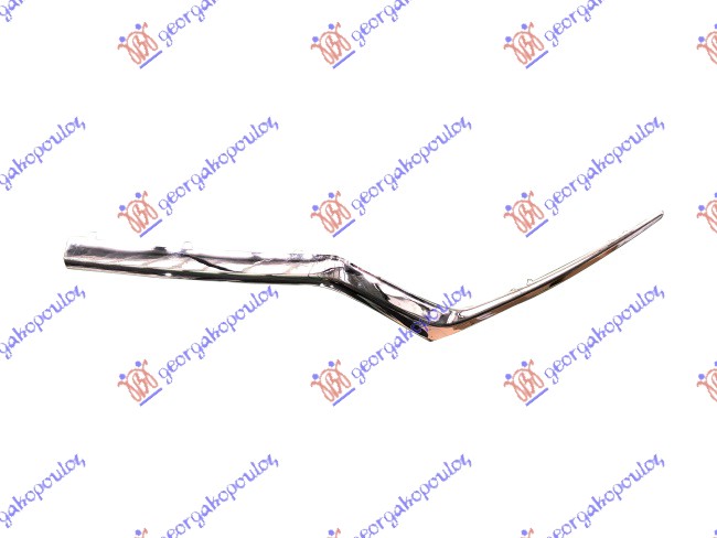 Lajsna PVC maske gornja hrom L