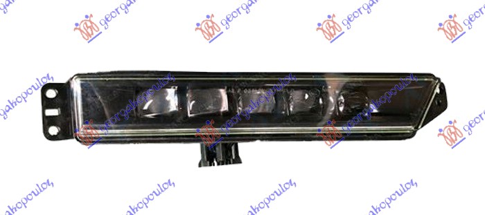 Maglenka crna LED D