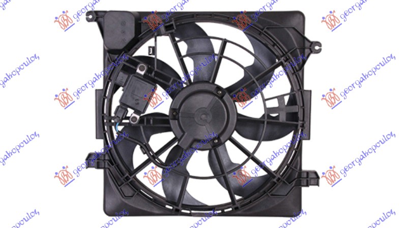 Ventilator komplet (1.6 BENZIN)