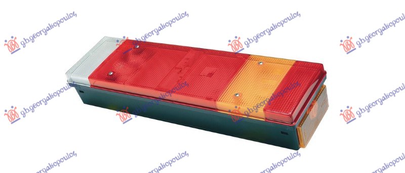 Stop lampa (CRVENA/ZUTA/BELA) (1 OKRUGLI PRIKLJUCAK) (DEPO/TYC) D