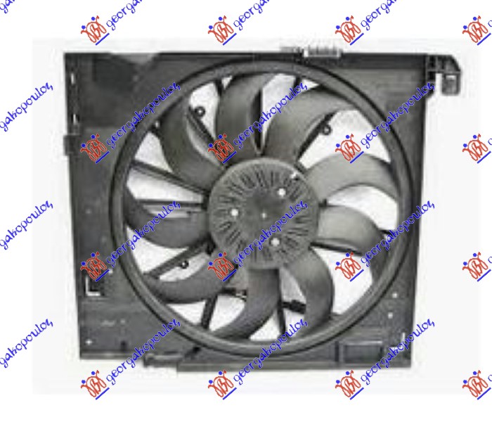 Ventilator komplet (3.0 DIZEL)