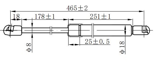 Amortizer haube (465L-285N)