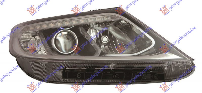 Far električni (H7/H7) sa LED dnevnim svetlom (DEPO) D