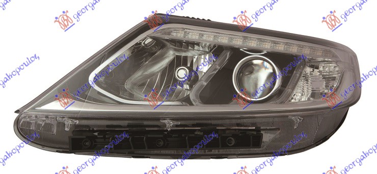 Far xenon sa LED dnevnim svetlom (DEPO) L