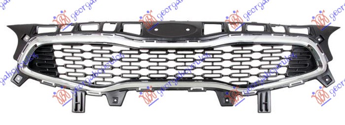 PVC maska mat-crna (HROM OKVIR)