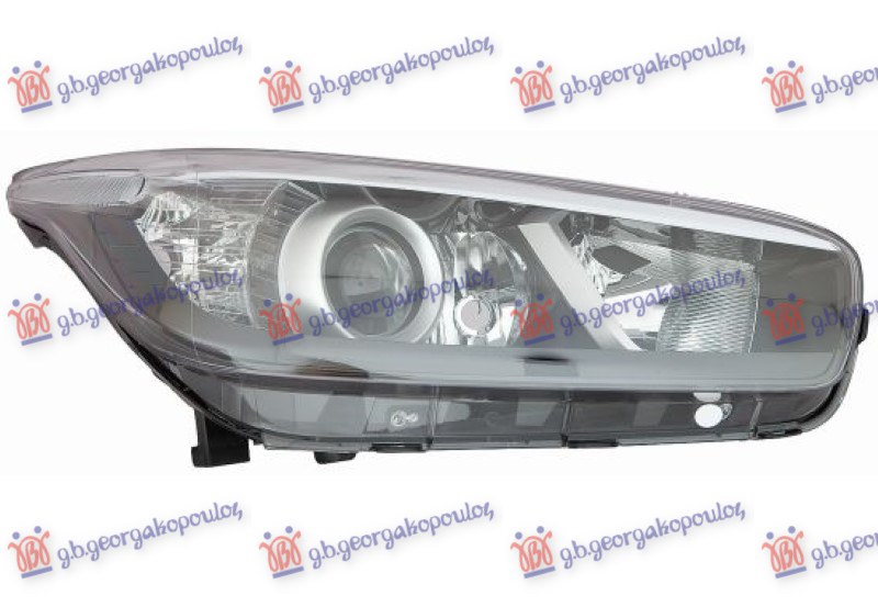 Far električni (H7/H7/H7) (SA AUTOMATSKIM BOCNIM SVETLOM) (SA MOTOROM) (DEPO) D