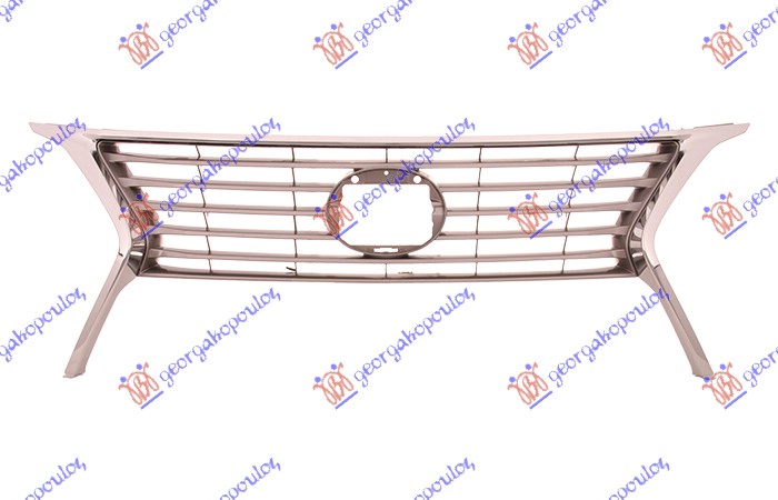 PVC maska srebrna (HROM OKVIR)