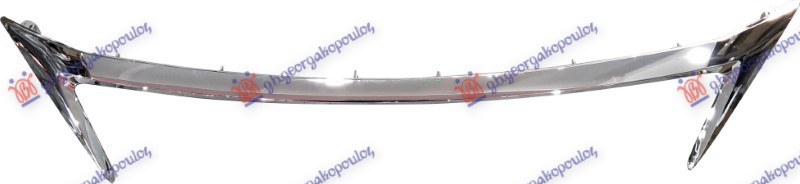 Lajsna PVC maske gornja hrom