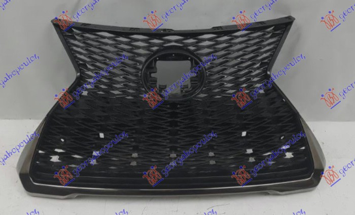 PVC maska tamno siva (HROM LAJSNA) (KAMERA) (F-SPORT)