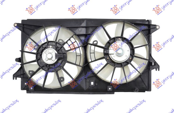 Ventilator (DUPLI) komplet (1.8/2.0 BENZIN)