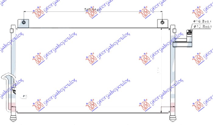 Hladnjak klime za sve modele benzin (625x360x16)