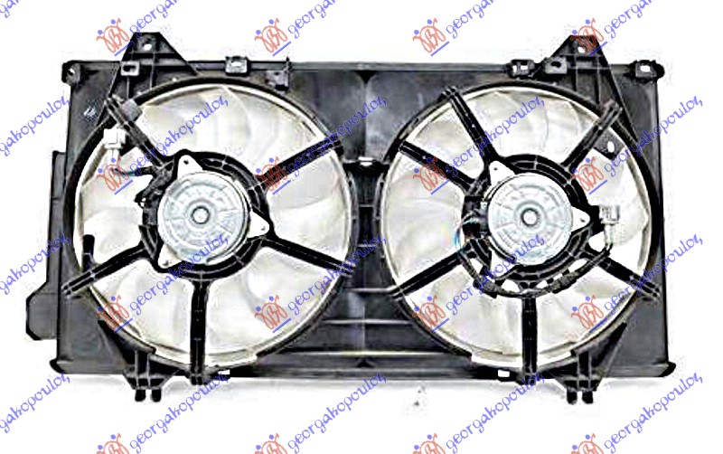 Ventilator (DUPLI) komplet (2.0/2.4 BENZIN)