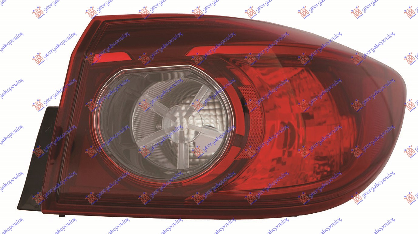 Stop lampa spoljašnja 4 vrata (DEPO) D