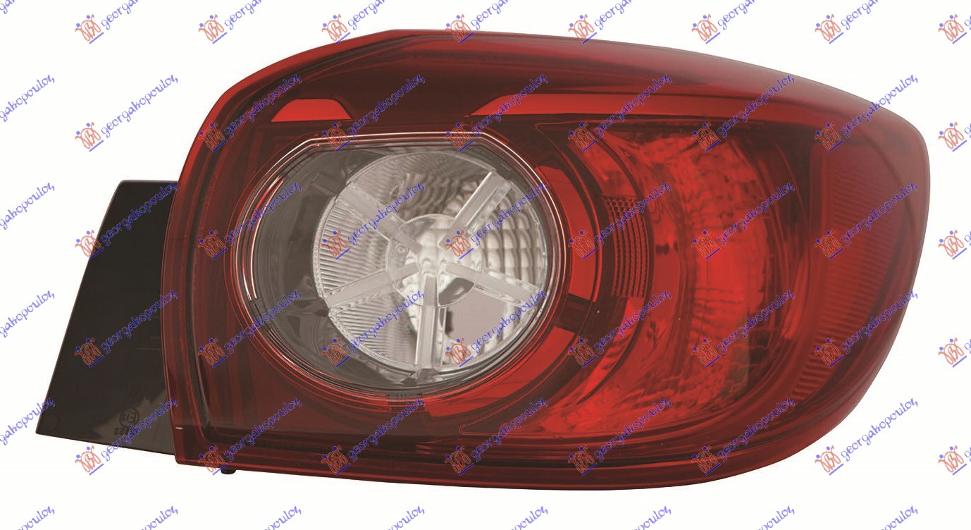 Stop lampa spoljašnja 5 vrata (DEPO) D