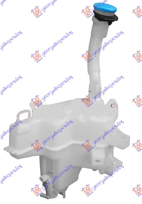 Posuda za tečnost brisača (GRLO) (MOTOR) (POKLOPAC)