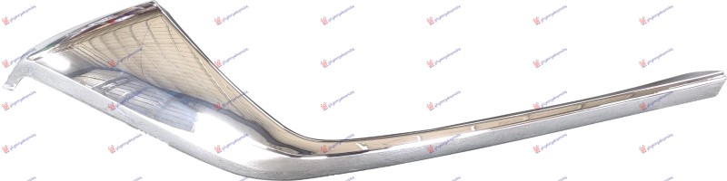 Lajsna PVC maske donja hrom D