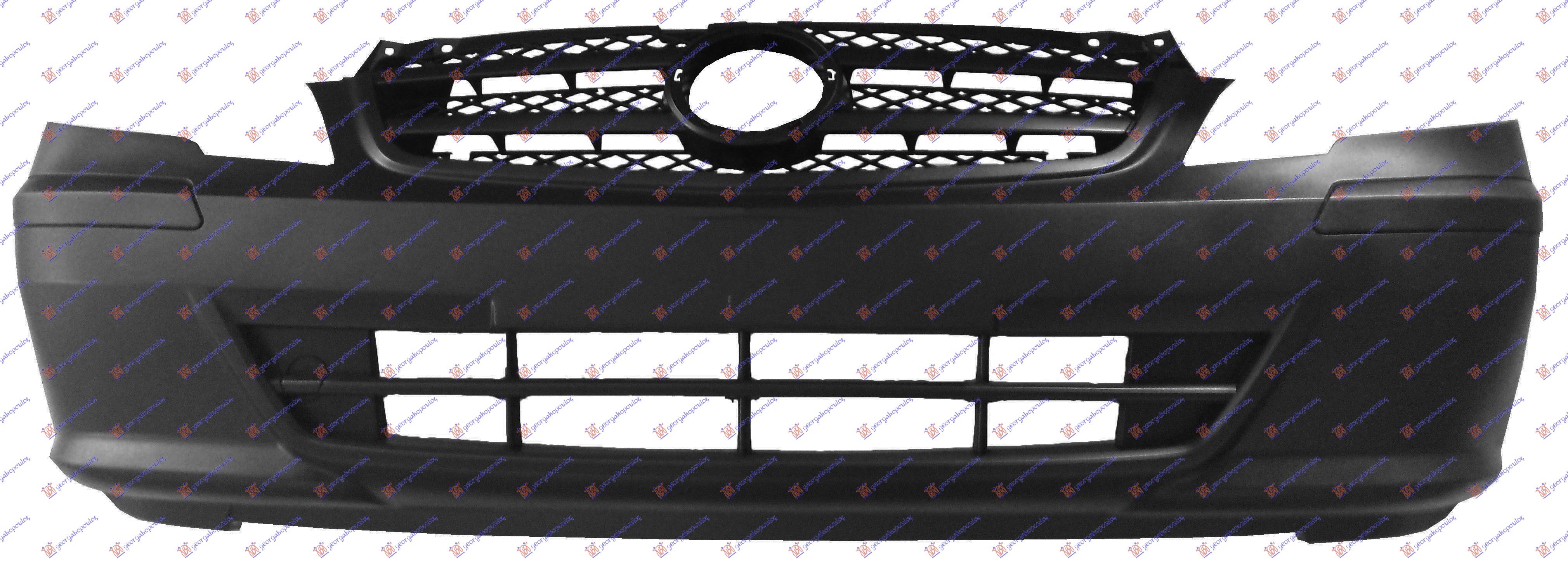 Prednji branik mat-crni (SA MASKOM) (VITO)