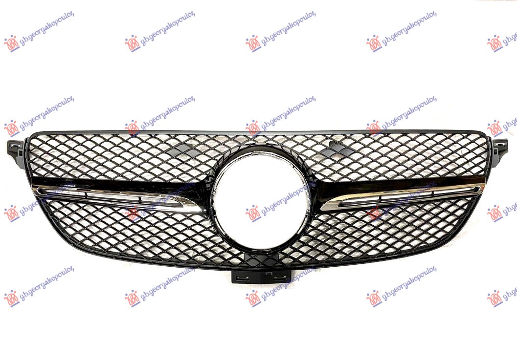 PVC maska crna (CRNI OKVIR & HROM LAJSNE)