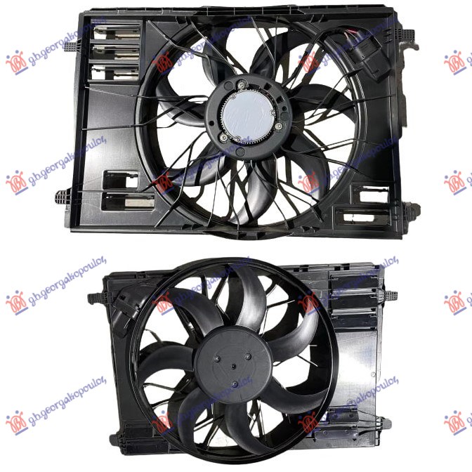Ventilator komplet 1.3/2.0 benzin - 1.5/2.0 dizel